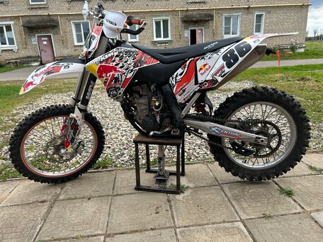 2010 KTM 250 SX F, белый, 300000 рублей, вид 1