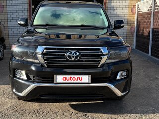 2012 Toyota Land Cruiser 200 Series Рестайлинг 1, чёрный, 4600000 рублей, вид 3
