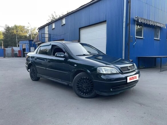2003 Opel Astra G, зелёный