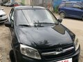 2014 Lada (ВАЗ) Granta I, чёрный, 450000 рублей