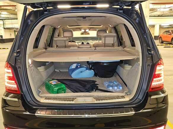 2010 Mercedes-Benz GL-Класс 500 I (X164) Рестайлинг, чёрный, 2100000 рублей - вид 20