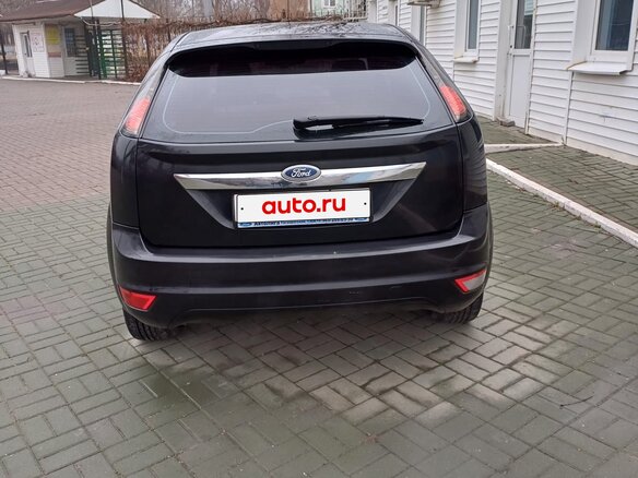2008 Ford Focus II Рестайлинг, чёрный, 940000 рублей - вид 2