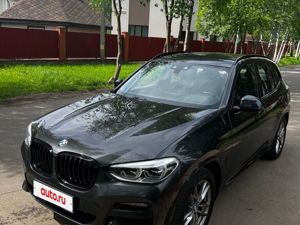 2021 BMW X3 20d xDrive III (G01), серый