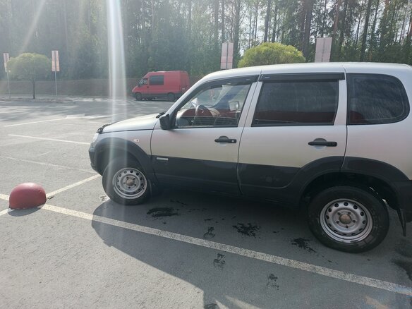 2014 Chevrolet Niva I Рестайлинг, серебристый, 650000 рублей - вид 4