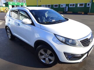 2011 Kia Sportage III, белый, 1205000 рублей, вид 1