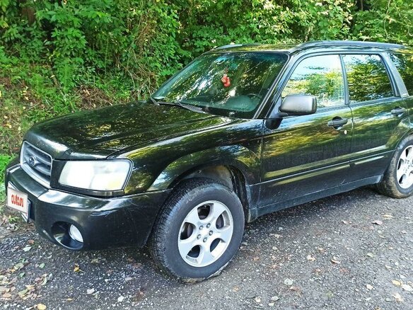2003 Subaru Forester II, чёрный, 350000 рублей - вид 9