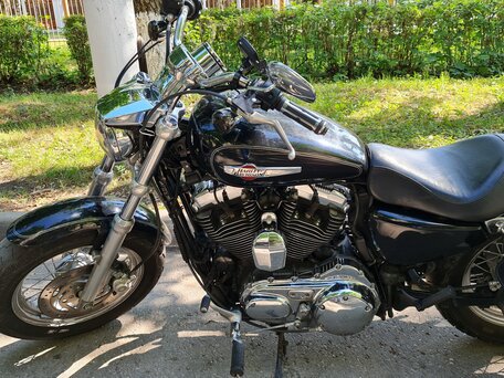 2011 Harley-Davidson Sportster 1200, чёрный, 799000 рублей, вид 1