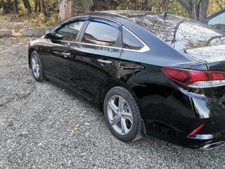 2017 Hyundai Sonata VII (LF) Рестайлинг, чёрный, 1700000 рублей, вид 3