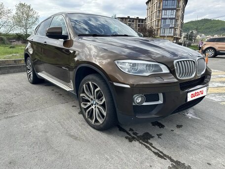 2012 BMW X6 40d I (E71) Рестайлинг, коричневый, 2200000 рублей, вид 3