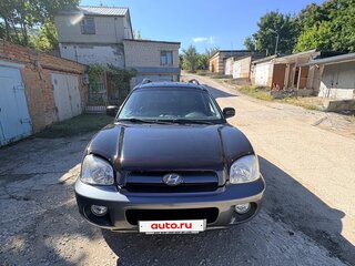 2005 Hyundai Santa Fe I, чёрный, 560000 рублей, вид 2