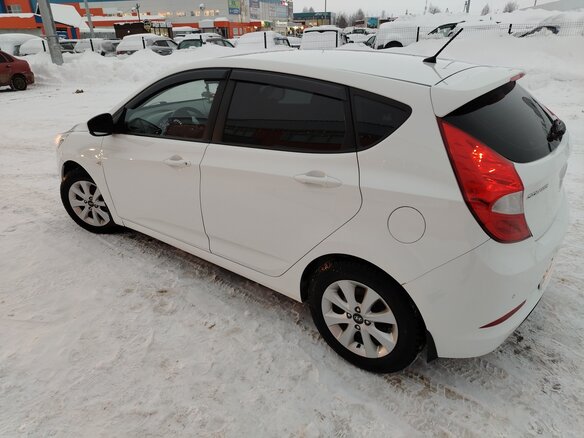 2016 Hyundai Solaris I Рестайлинг, белый, 1195000 рублей - вид 9