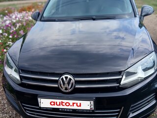 2011 Volkswagen Touareg II, чёрный, 1760000 рублей, вид 1