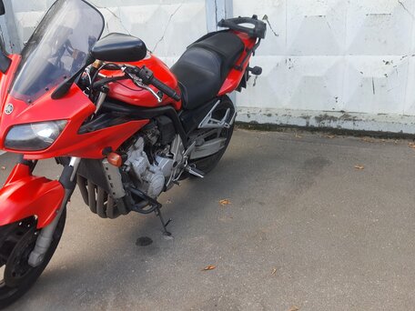 2004 Yamaha FZS1000 Fazer, красный, 400000 рублей, вид 1