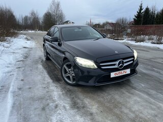 2019 Mercedes-Benz C-Класс 180 IV (W205) Рестайлинг, чёрный, 2240000 рублей, вид 3