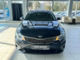 2018 Kia Optima IV Рестайлинг, синий, 1895000 рублей, вид 2