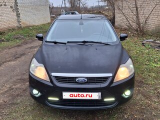 2008 Ford Focus II Рестайлинг, чёрный, 420000 рублей, вид 1