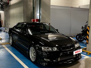 1996 Toyota Chaser VI (X100), чёрный, 1650000 рублей, вид 2