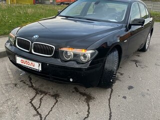 2005 BMW 7 серии 730d IV (E65/E66), чёрный, 943000 рублей, вид 1