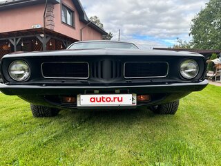 1973 Plymouth Barracuda, чёрный, 7777777 рублей, вид 3