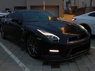 2014 Nissan GT-R I Рестайлинг 2, чёрный, 7500000 рублей, вид 2