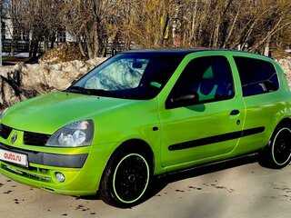 2004 Renault Clio II Рестайлинг 2, зелёный, 410000 рублей, вид 2