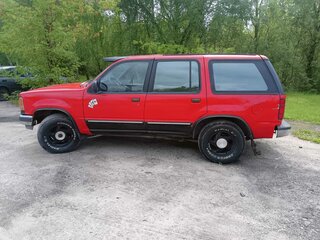 1991 Ford Explorer I, красный, 250000 рублей, вид 5