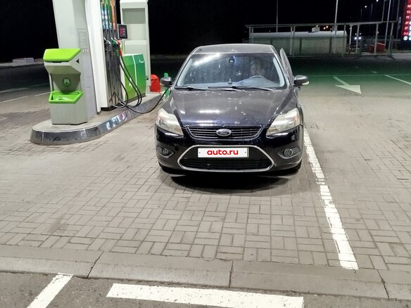 2008 Ford Focus II Рестайлинг, чёрный, 520000 рублей