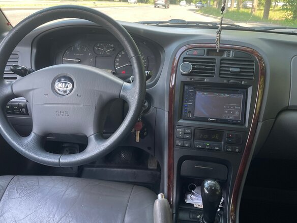 2004 Kia Magentis I Рестайлинг, серебристый - вид 6