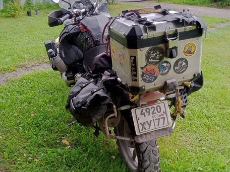 2008 BMW R 1200 GS Adventure, красный, 700000 рублей, вид 4