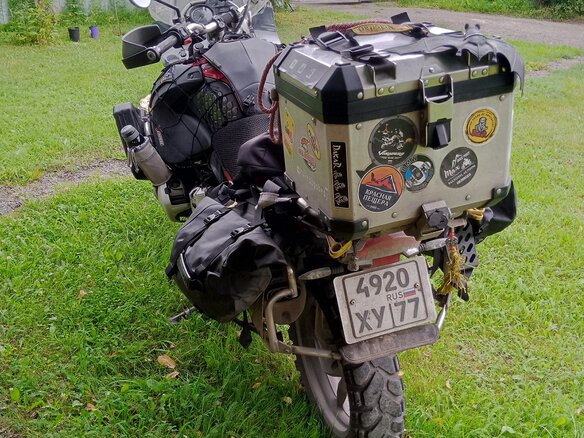 2008 BMW R 1200 GS Adventure, красный, 700000 рублей - вид 3