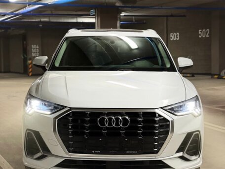 2022 Audi Q3 35 TFSI II (F3), белый, 2550000 рублей, вид 2
