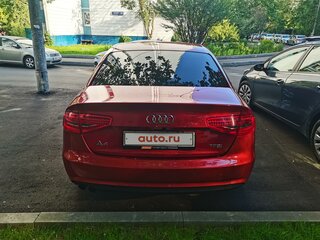 2013 Audi A4 IV (B8) Рестайлинг, красный, 1020000 рублей, вид 4