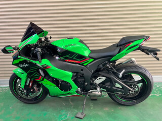 2023 Kawasaki ZX-10R Ninja, зелёный, 1900000 рублей, вид 2