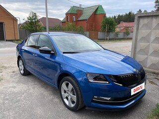 2017 Skoda Octavia III (A7) Рестайлинг, синий, 3200000 рублей, вид 2