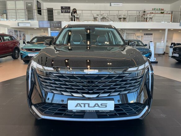 2024 Geely Atlas II, чёрный - вид 1