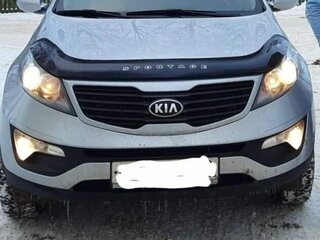 2013 Kia Sportage III, серебристый, 1150000 рублей, вид 3