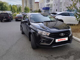 2019 Lada (ВАЗ) Vesta SW Cross I, чёрный, 1050000 рублей, вид 2