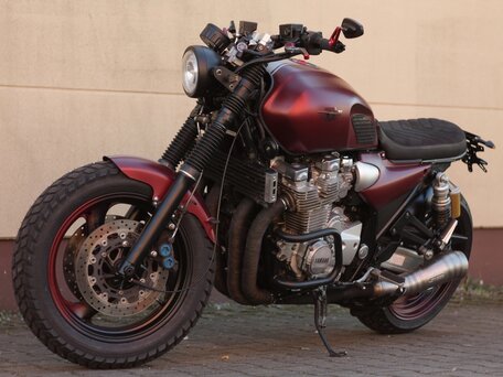 2000 Yamaha XJR1300, чёрный, 600000 рублей, вид 3