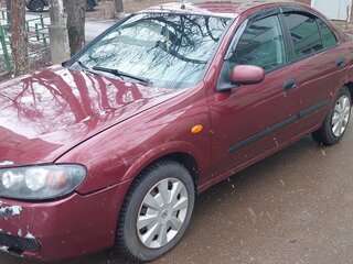2004 Nissan Almera II (N16) Рестайлинг, красный, 205000 рублей, вид 2