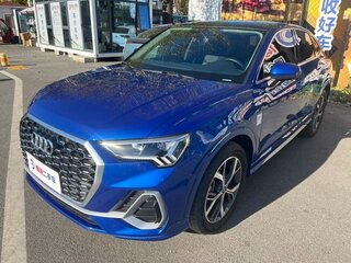 2021 Audi Q3 35 TFSI II (F3), синий, 2700000 рублей, вид 3