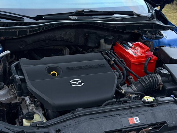 2006 Mazda 6 I (GG) Рестайлинг, синий, 350000 рублей - вид 14