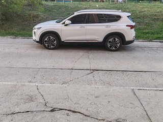 2019 Hyundai Santa Fe IV, белый, 2990000 рублей, вид 3