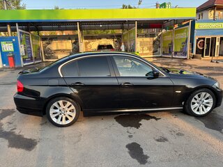 2009 BMW 3 серии 325i V (E90/E91/E92/E93) Рестайлинг, чёрный, 1060000 рублей, вид 3