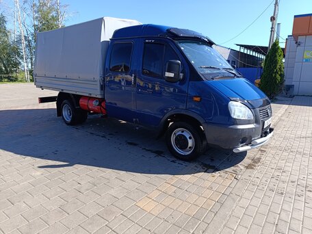2008 ГАЗ ГАЗель (33023/330273) Фермер, синий, 850000 рублей, вид 3