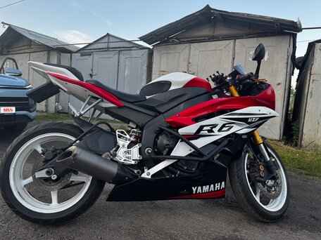 2007 Yamaha YZF-R6, белый, 720000 рублей, вид 1