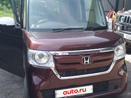 2017 Honda N-BOX II, коричневый, 900000 рублей