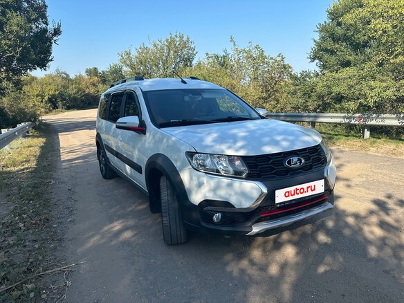 2021 Lada (ВАЗ) Largus Cross I Рестайлинг, белый, 1700000 рублей - вид 4