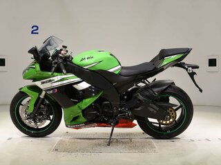 2008 Kawasaki ZX-10R Ninja, зелёный, 769000 рублей, вид 1