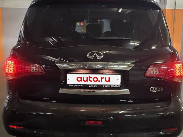 2012 Infiniti QX56 II, чёрный, 2350000 рублей - вид 1