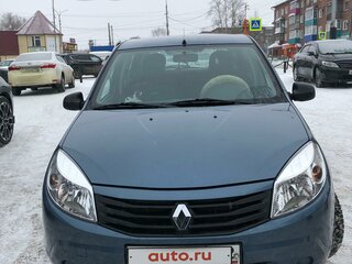 2012 Renault Sandero I, синий, 999999 рублей, вид 2